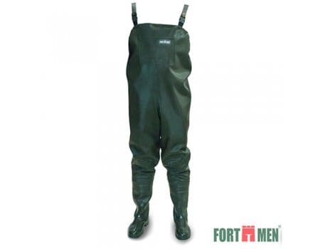 Полукомбинезон рыбацкий FortMen 11(C)1500H, ПВХ+Нейлон | ПластТрейд - 11(C)1500H