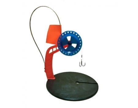 Жерлица зимняя Manko Про-1 оснащенная на диске 200мм (катушка 85мм) | Manko - MPRO-1