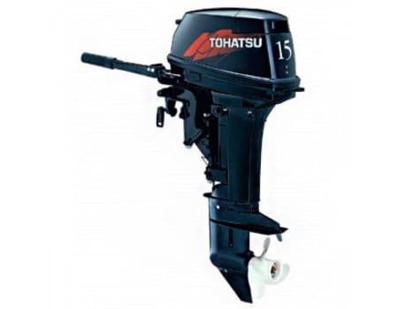 Подвесной 2-х тактный бензиновый лодочный мотор Tohatsu M15D2 S | Tohatsu - M15D2S