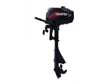 Подвесной 2-х тактный бензиновый лодочный мотор Tohatsu M2.5A2 S | Tohatsu - M2.5A2S