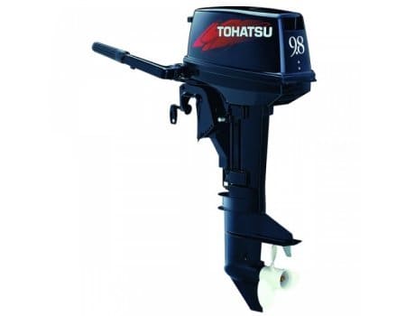 Подвесной 2-х тактный бензиновый лодочный мотор Tohatsu M9.8В S | Tohatsu - M9.8ВS