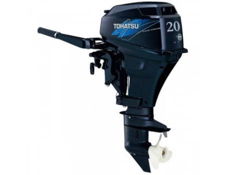 Подвесной 4-х тактный бензиновый лодочный мотор Tohatsu MFS20C S | Tohatsu - MFS20CS