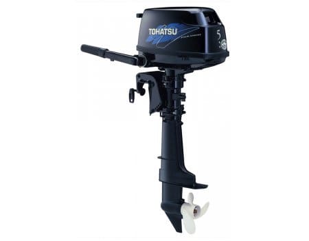 Подвесной 4-х тактный бензиновый лодочный мотор Tohatsu MFS5CD S | Tohatsu - MFS5CDS